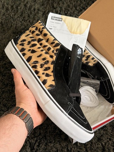 Supreme vans high - high, velvet